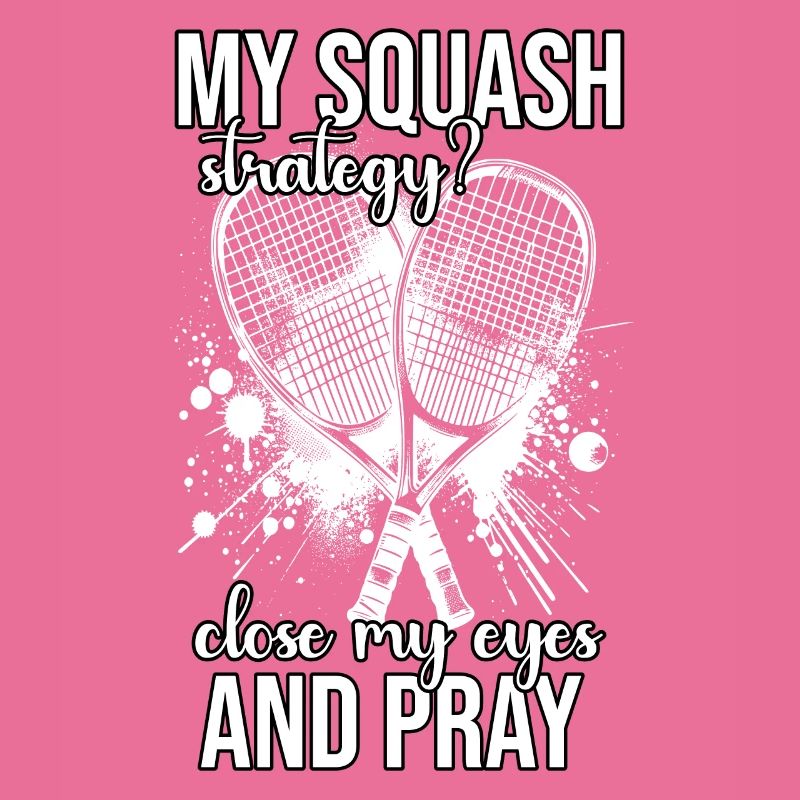 Lustiger Squash Spruch