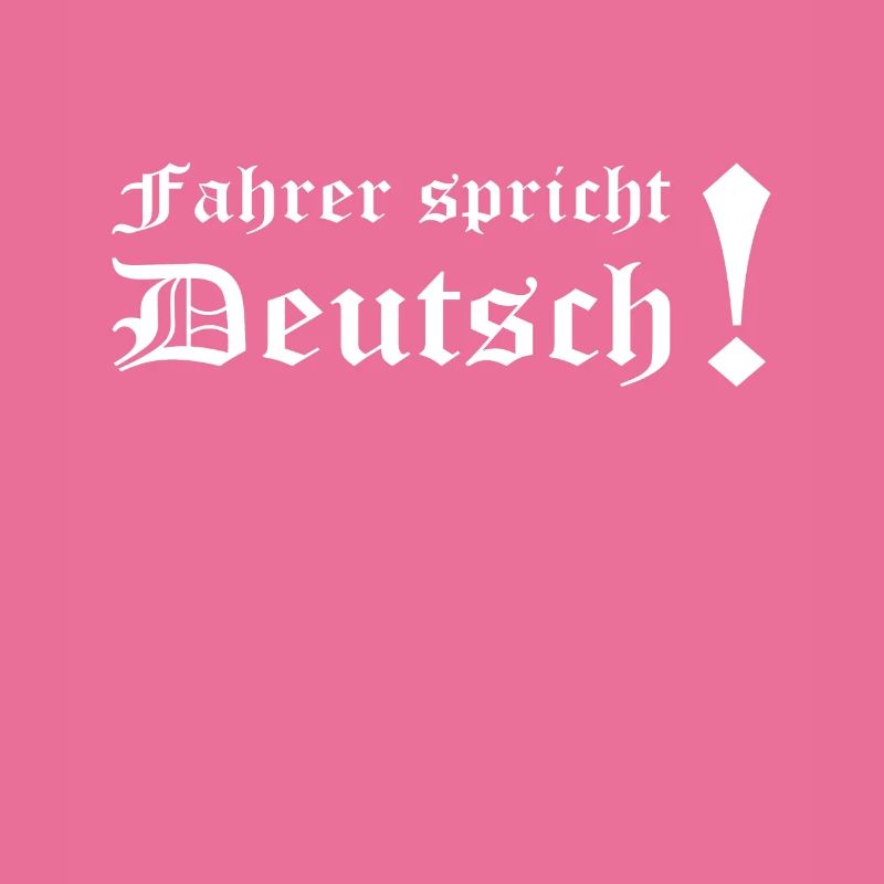 fahrer spricht deutsch