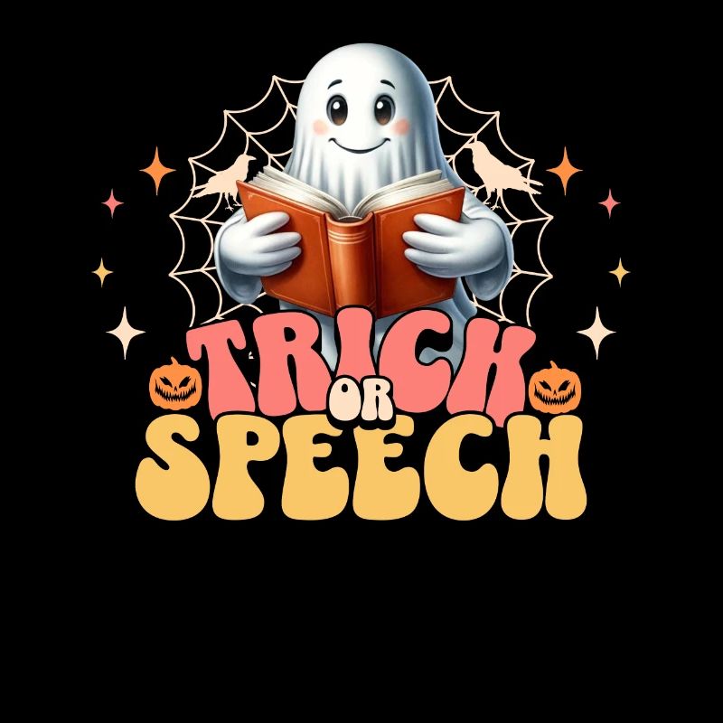 Halloween-Logopäden-Kostüm Trick Or Speech.