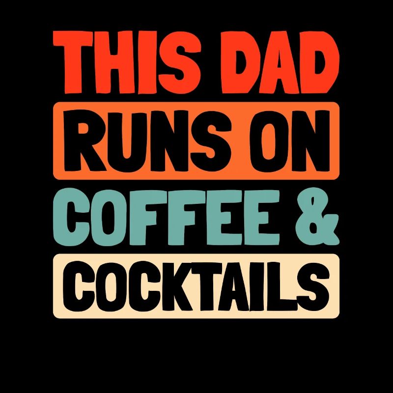 Barkeeper Bartender Kaffee Father Dad