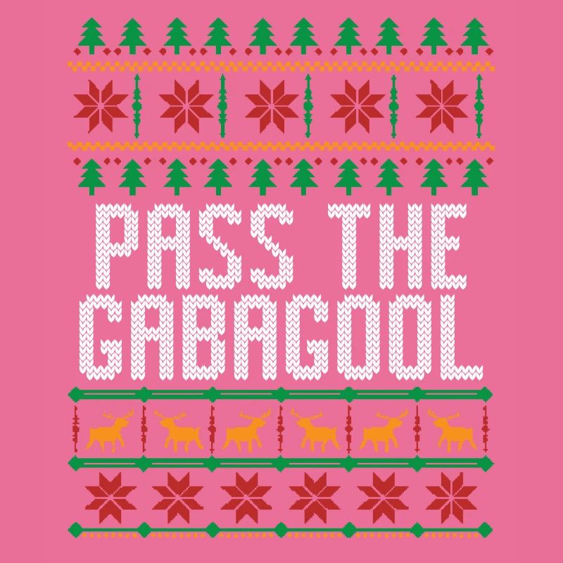 Übergeben Sie den Gabagool-Weihnachtspullover Gaba