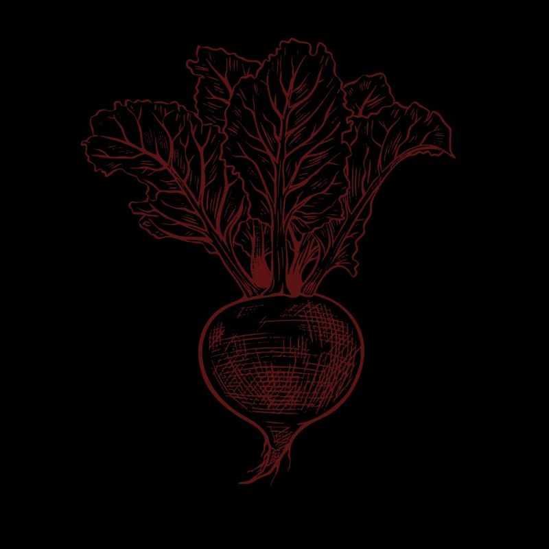 Vintage Beetroot Retro Beetroot