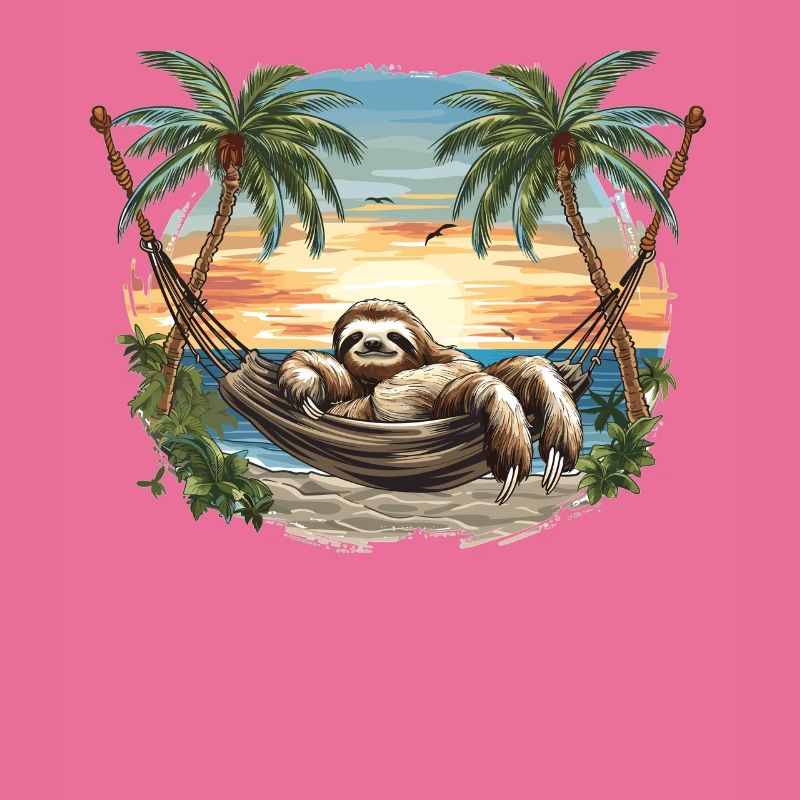 Sloth Hammock, Beach, Chill