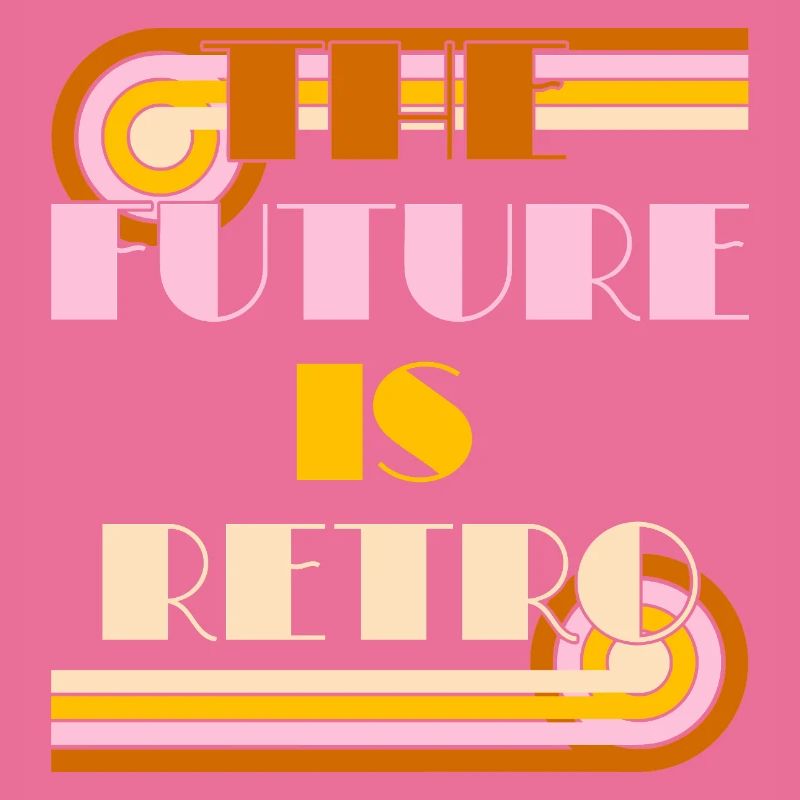 The Future is Retro – 70s Nostalgie Statement
