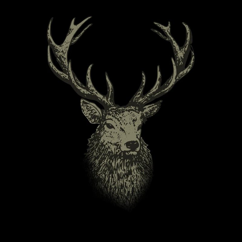 Jäger Shirt Herren Jagd Hirsch
