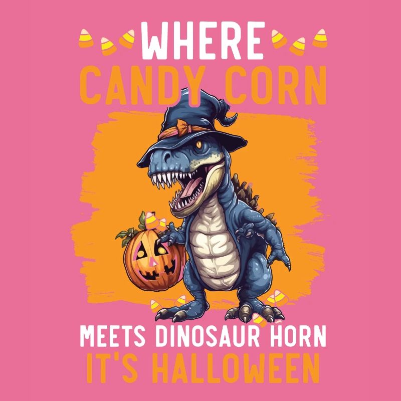 Dinosaurier Halloween Süßes oder Saures Dino Liebhaber