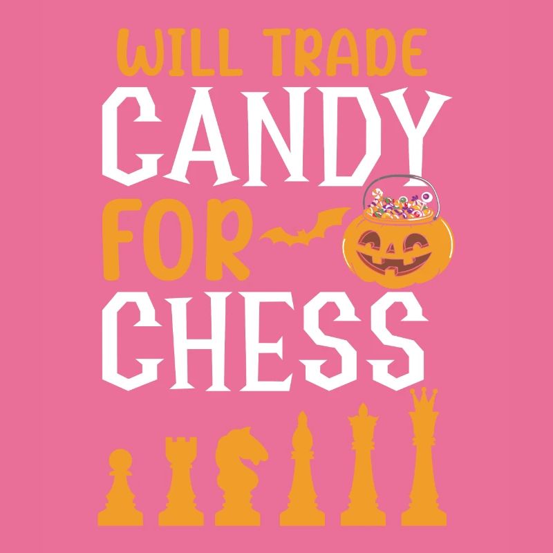 Schach Halloween Süßes oder Saures Schachbrettspiel