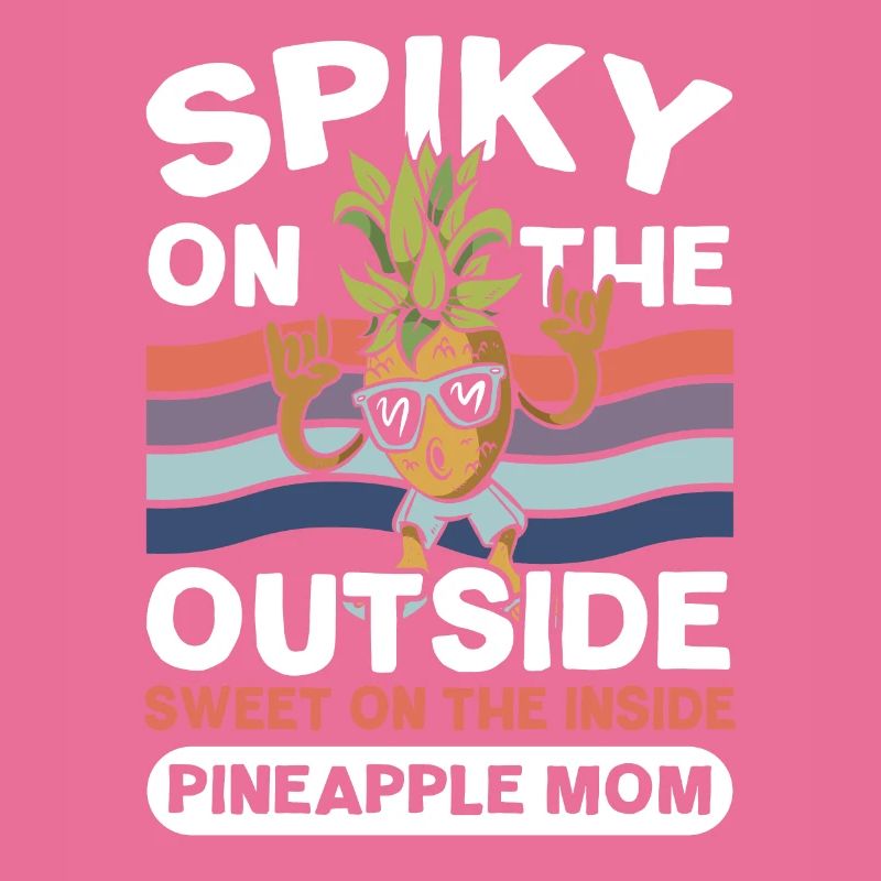 Ananas Mama Hallo Sommer Mutterschaft Muttertag