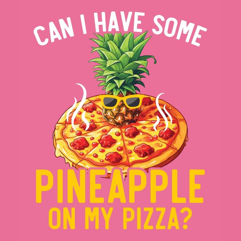 Pizza And Pineapple Tropical Fruit Pizza Eater