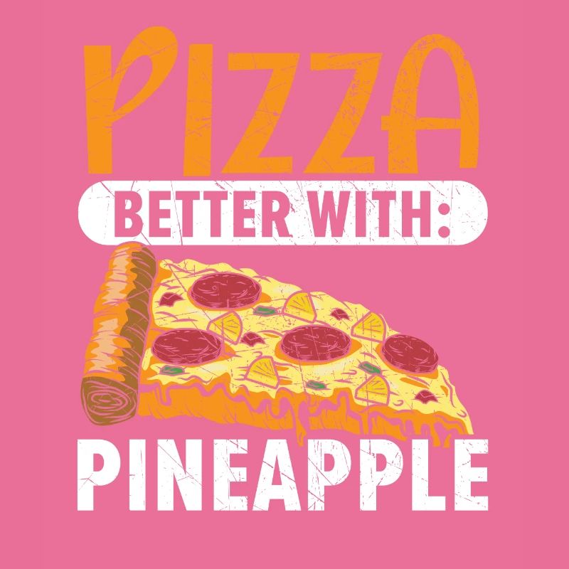 Pizza And Pineapple Tropical Fruit Pizza Eater