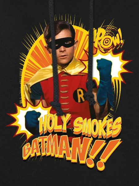 DC Comics Batman Robin Holy Smokes Quote