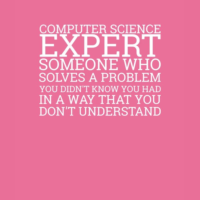 "Computer Science Expert Problem | Informatik"