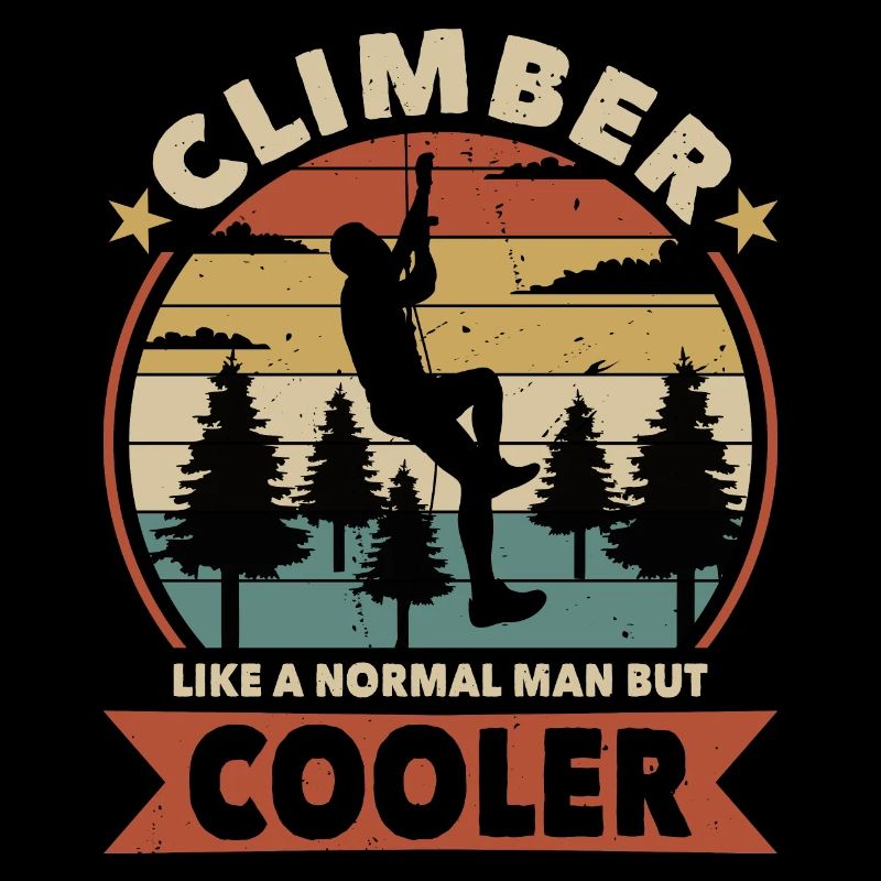 Climber like a normal man but cooler