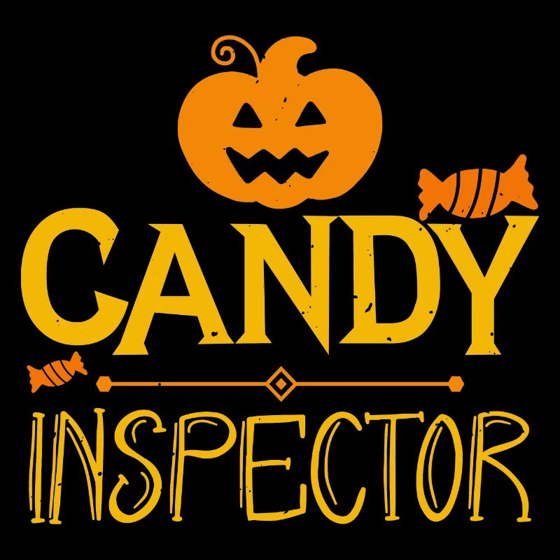 Candy Inspector - Halloween Saying
