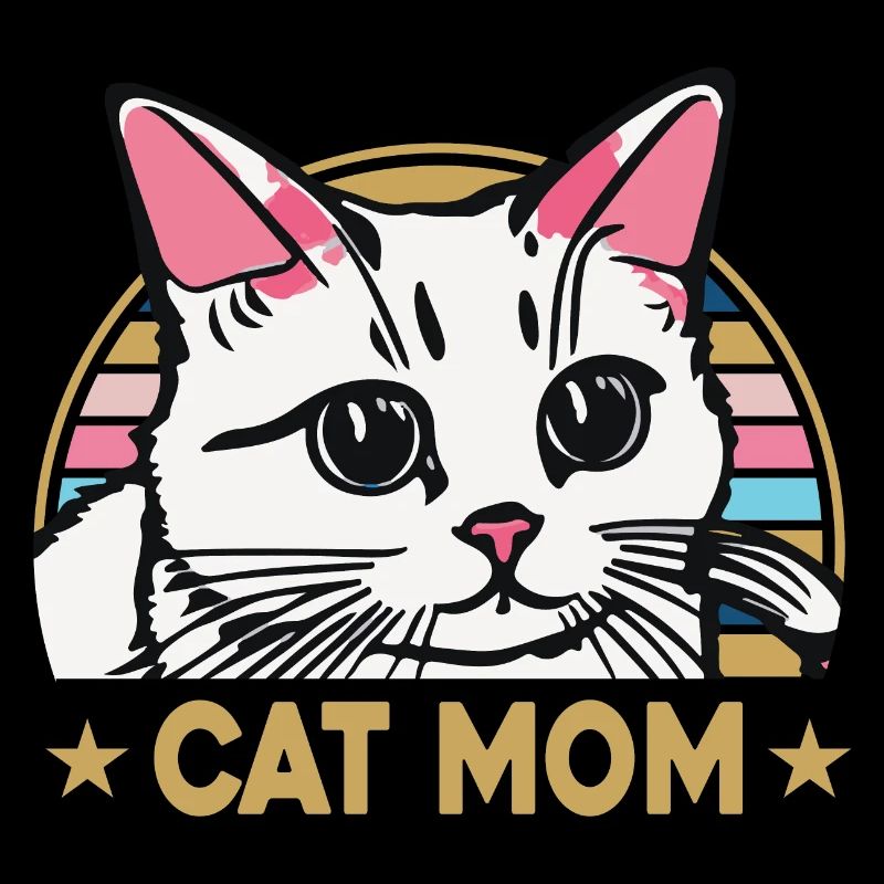 Cat Mama - Cool Cat Design
