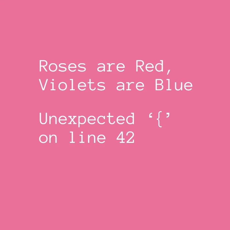 Roses are Red Violets are Blue Gift Computer