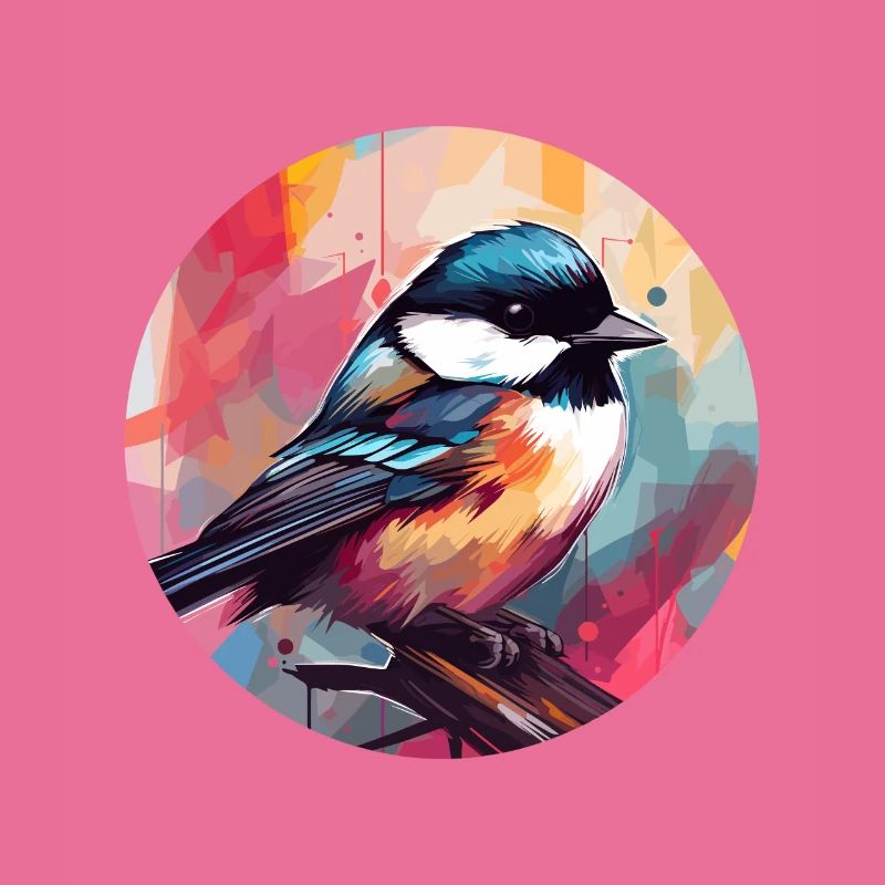 Chickadee bird