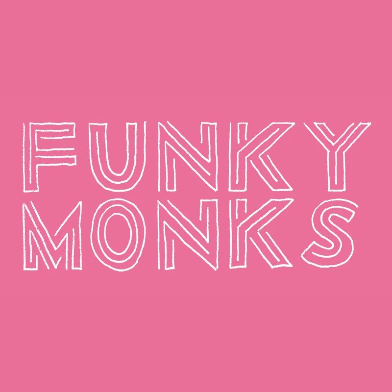 Funky Monks Retro Design
