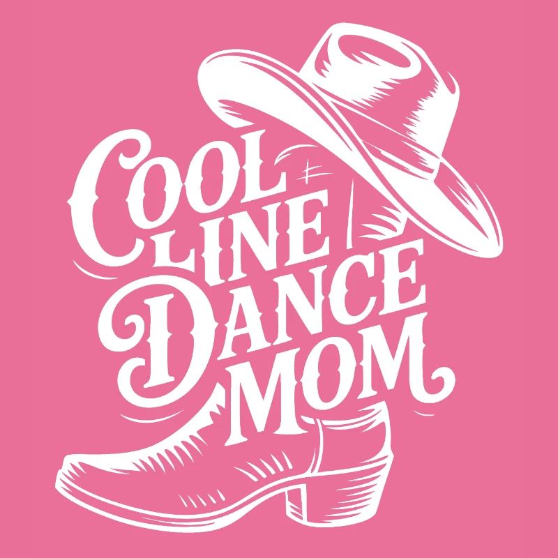 Line Dance Mom Linedance Mama Geschenk