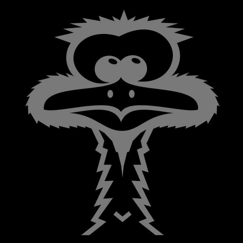 Emu einfarbig
