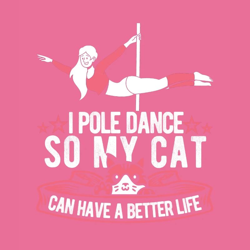 Pole Dancing Katze