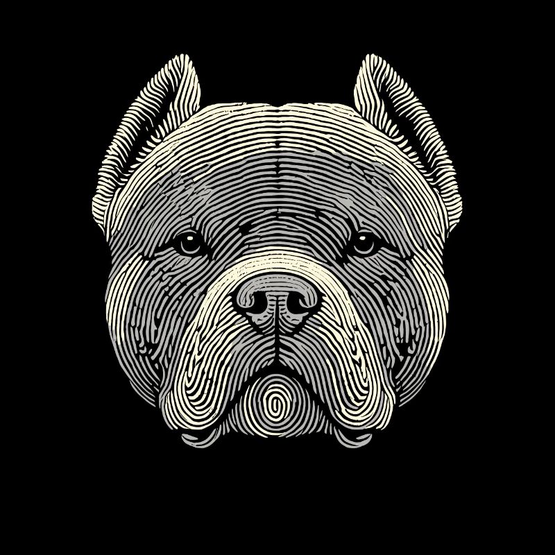 Empreinte digitale d’American Bully