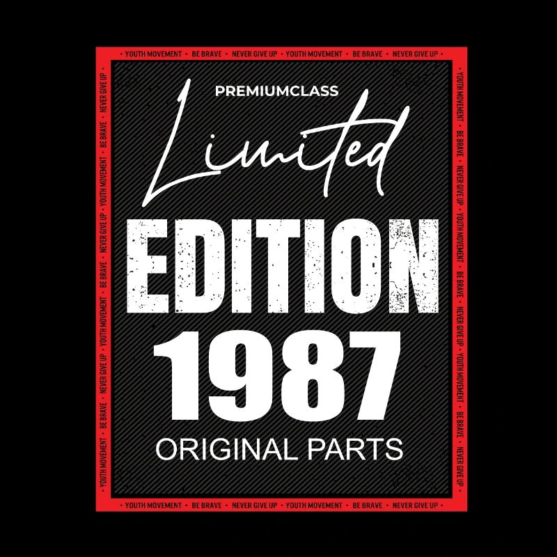 Édition limitée 1987