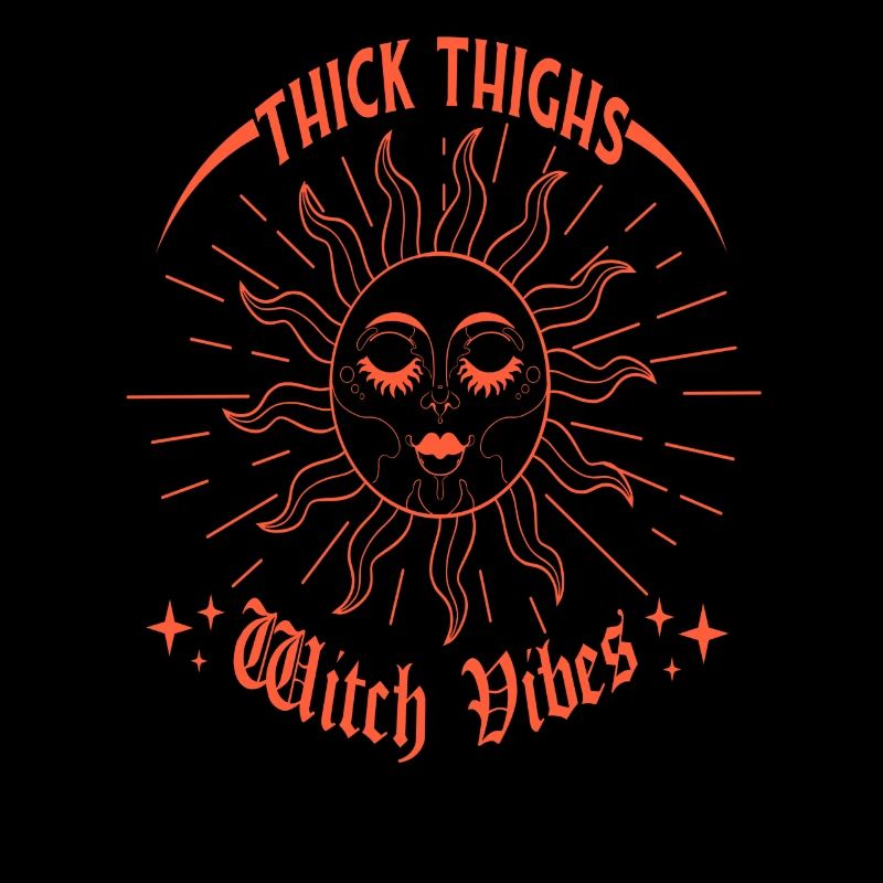 Halloween Witch Witches Thick Thighs Witch Vibes