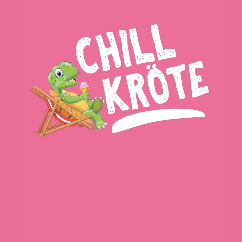 Chill Toad Tortue de vacances d'été drôle