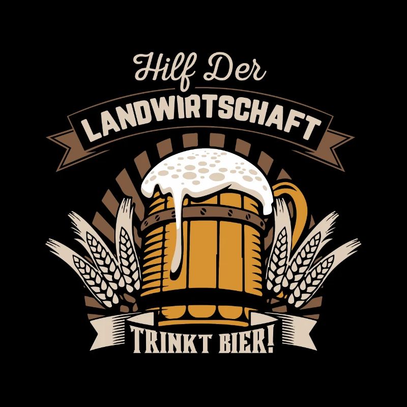 Help the agriculture drink beer