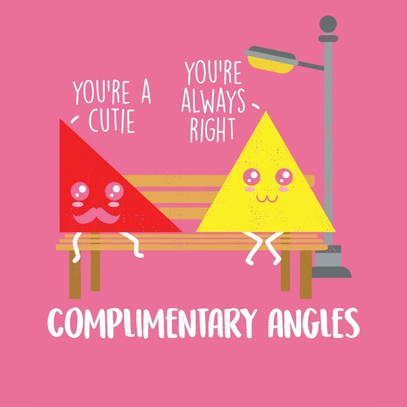 Funny Geometry Pun Gift Design Complimentary