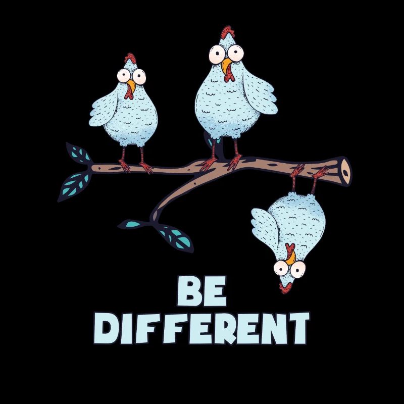 BE DIFFERENT
