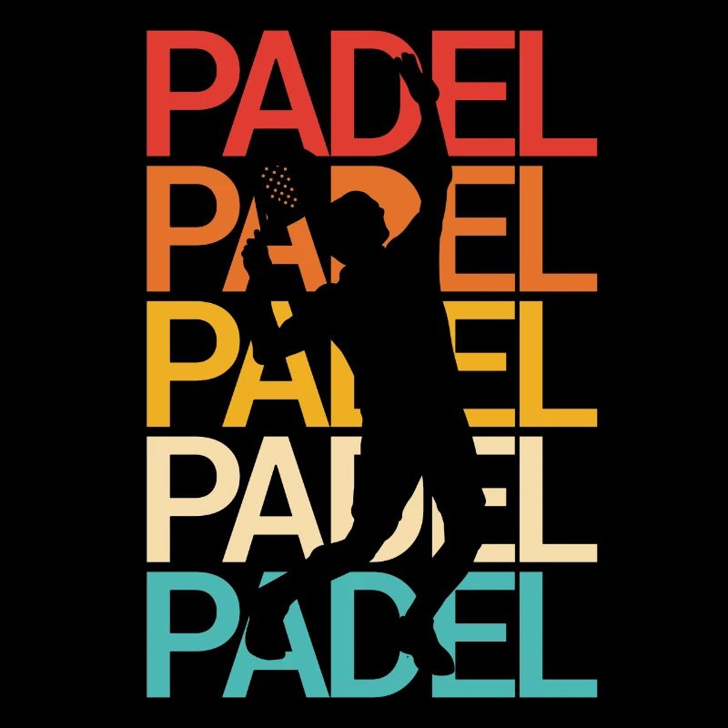 Padel vintage servir