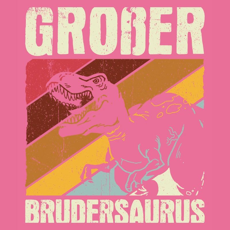 Großer Bruder Geschenk Brudersaurus T-Rex Dino