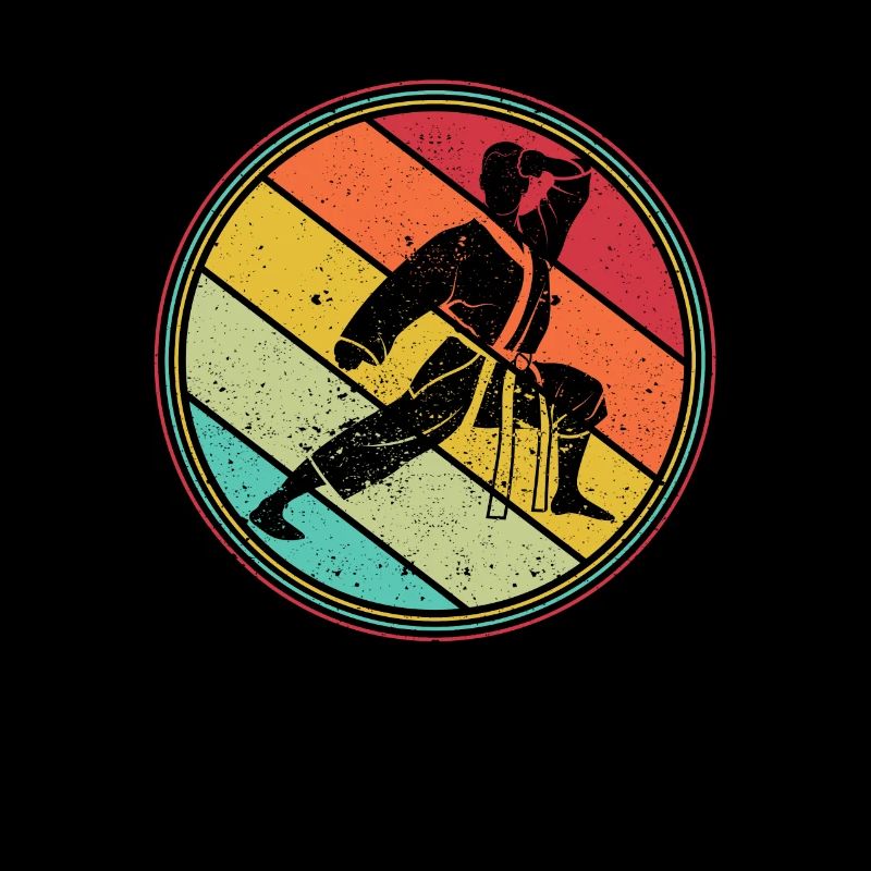 Karate Atlet Sparring Kampsport Fighter Asien