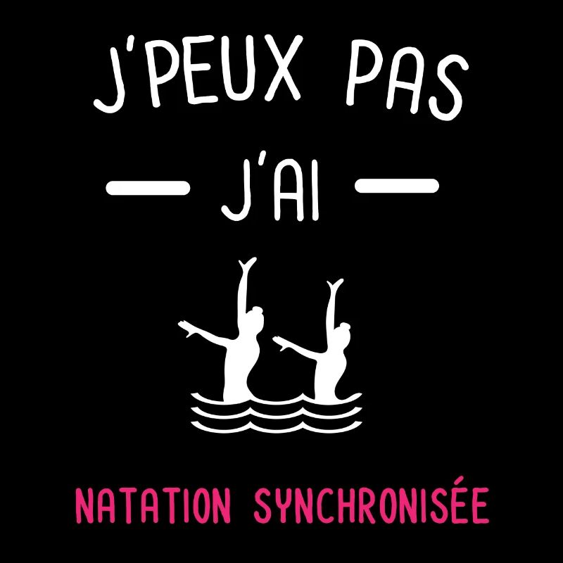 je peux pas j'ai natation synchronisée rose