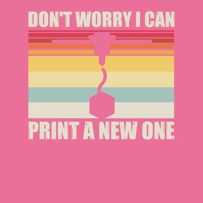 Humorvolle Computertechniker Drucker