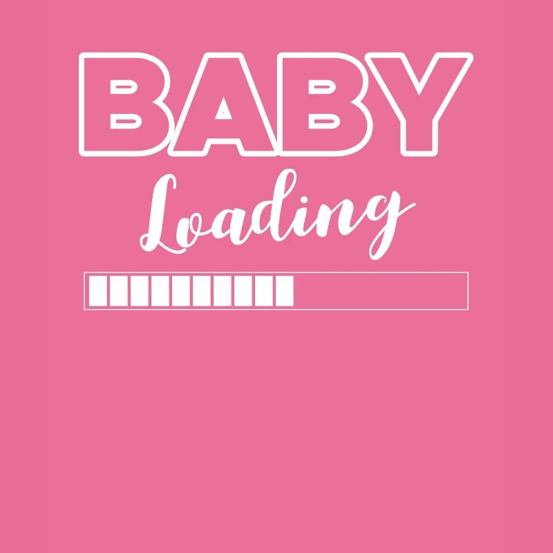 Baby Loading Geschenk Werdende Mutter