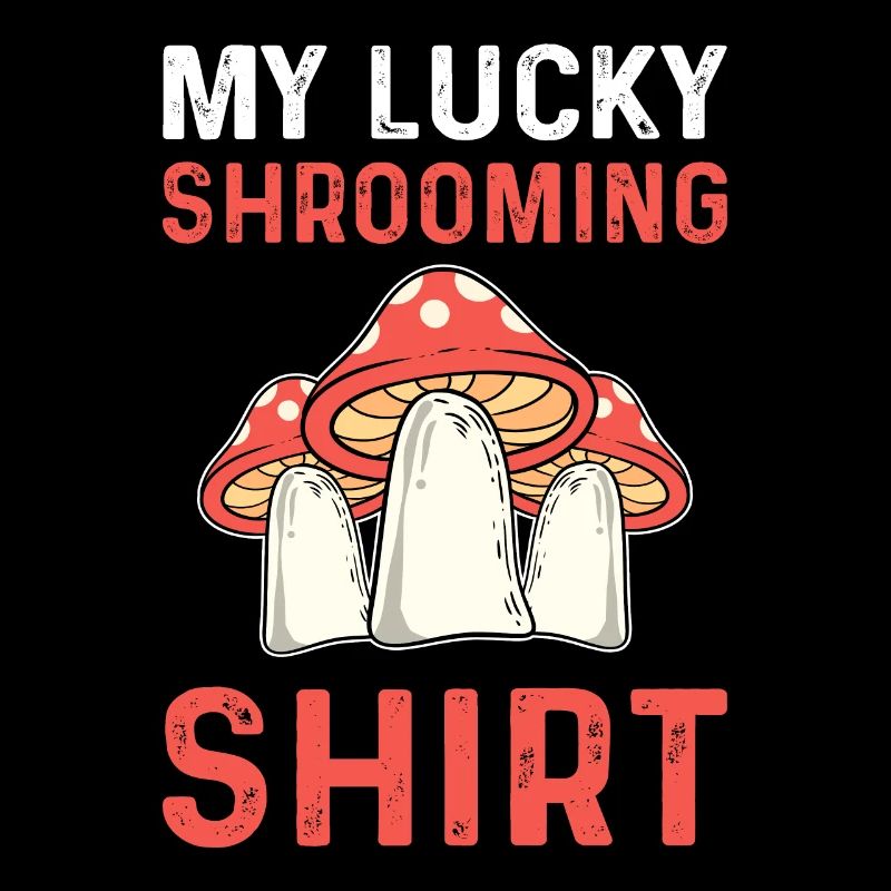Cueillette de champignons. Mon chanceux