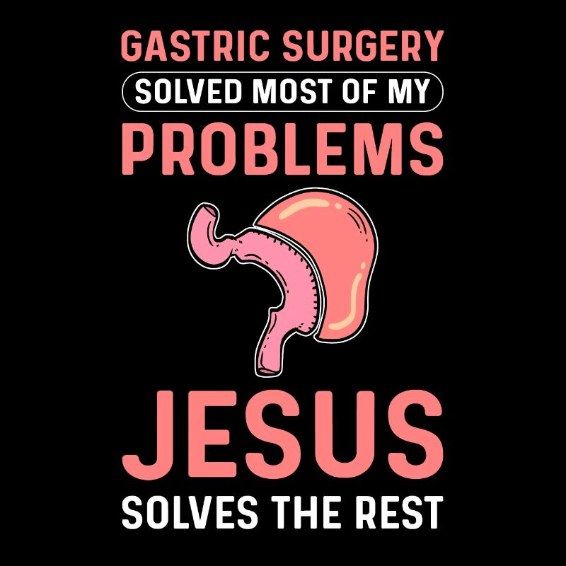 Stomach surgery solved my problems. Jesus solves