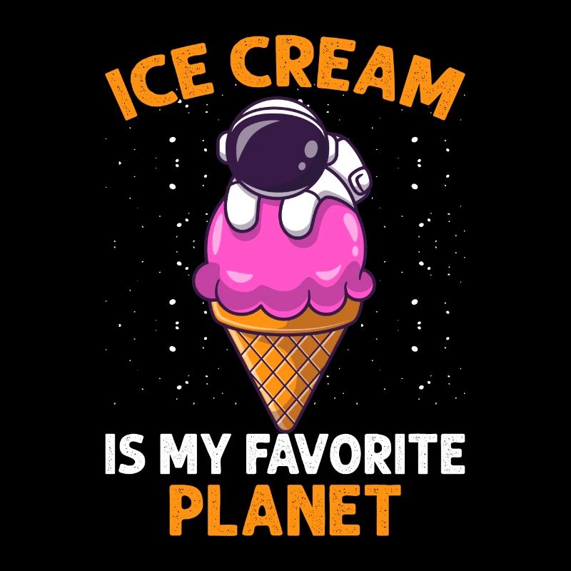 Planet Ice Universe Summer Astronaut