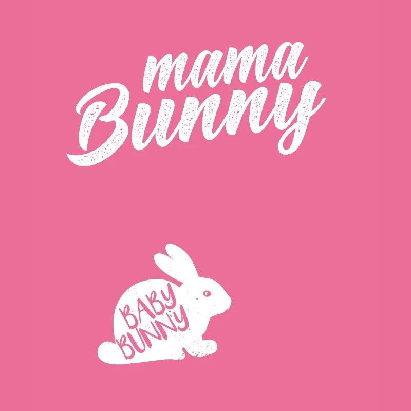 Humorous Momma Bunnies Distressed Sarcastic