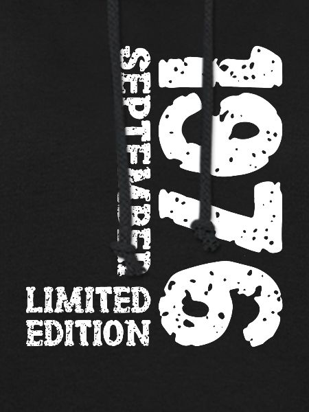 1976 September Limited Edition 47th Födelsedag Dekoration
