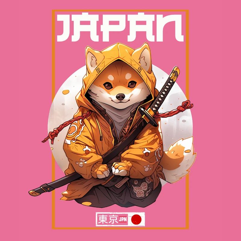 Asia Corki Japanese Samurai Samurai