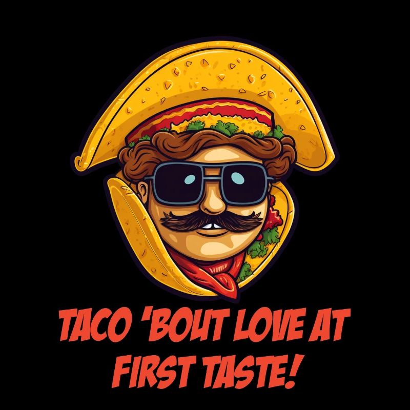 Taco avec des tacos drôles