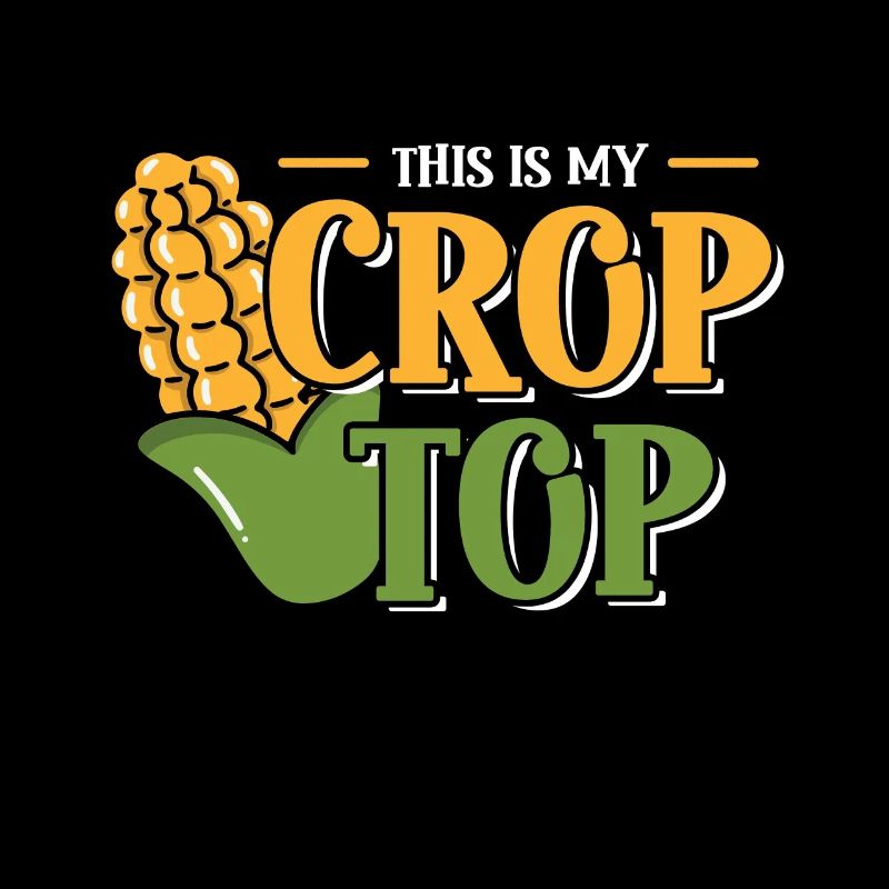 Corn Farmer This Is My Crop Top Duster Farmhouse