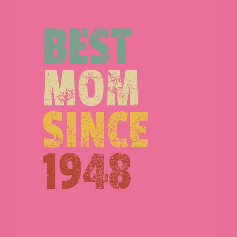 Beste Mutter seit 1948 Muttertags-Slogan-Zitat