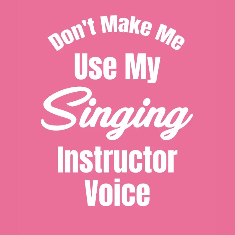 Ne me forcez pas à le dire à mon professeur de chant