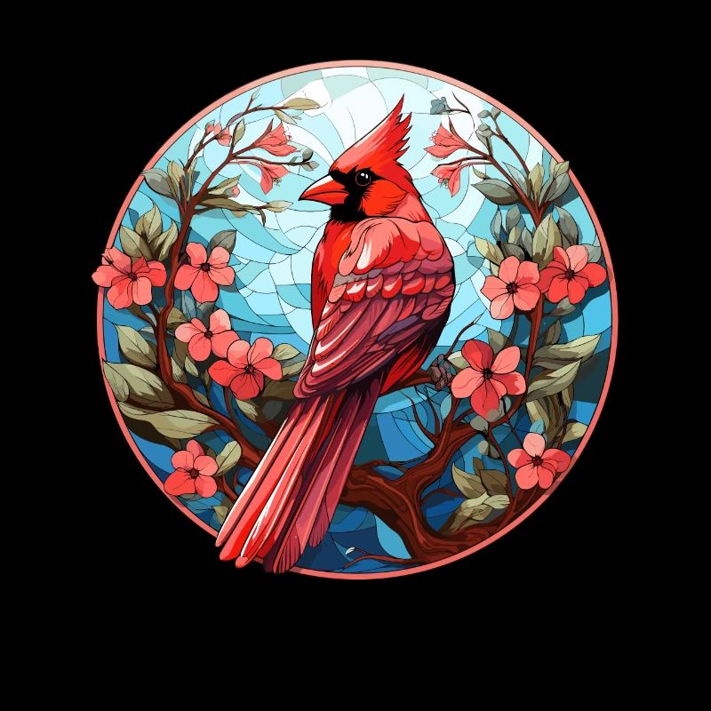 Red Cardinal Vogel