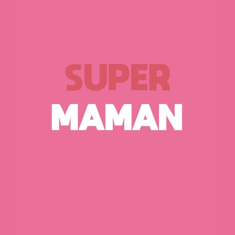 Supermama Geschenk Mutter